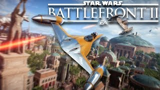 Star Wars Battlefront 2 Multiplayer Gameplay N-1 Fighter vs Vulture Droid (Star Wars Battlefront 2)