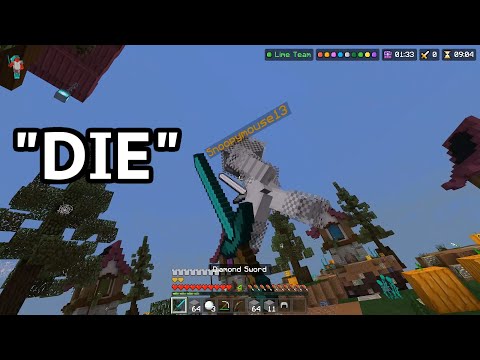 POV: u COMBO SWEAT in Hive SkyWars (Minecraft bedrock)