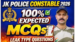 Class 30 | Final Revision + Mock Test 🔥 | Crack JK Police 2026