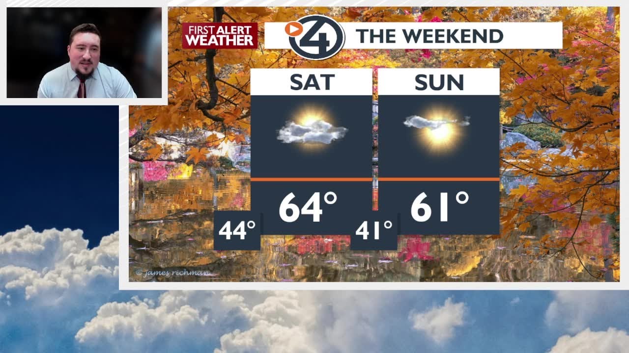 Weekend weather planner: Chilly mornings ahead - YouTube