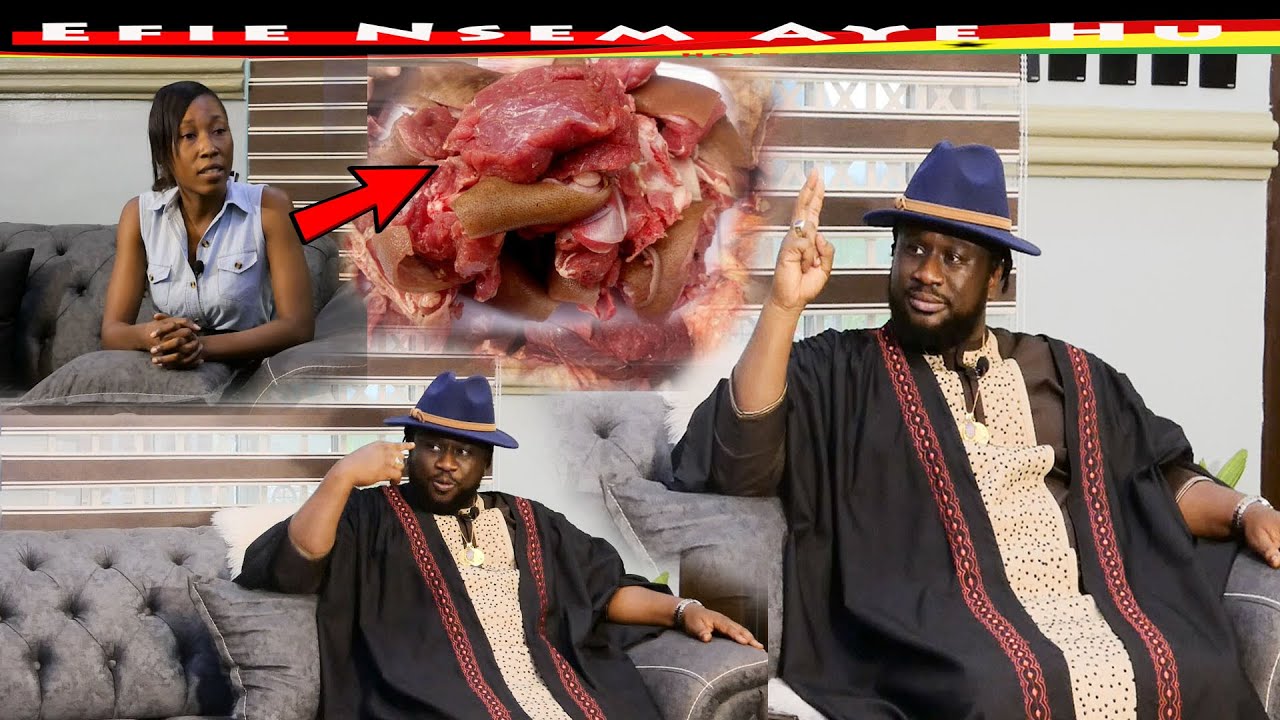AJAGURAJAH FINALLY SPEAKS ON MEAT EATING AND SPIRITUALITY ON EFIE NSEM