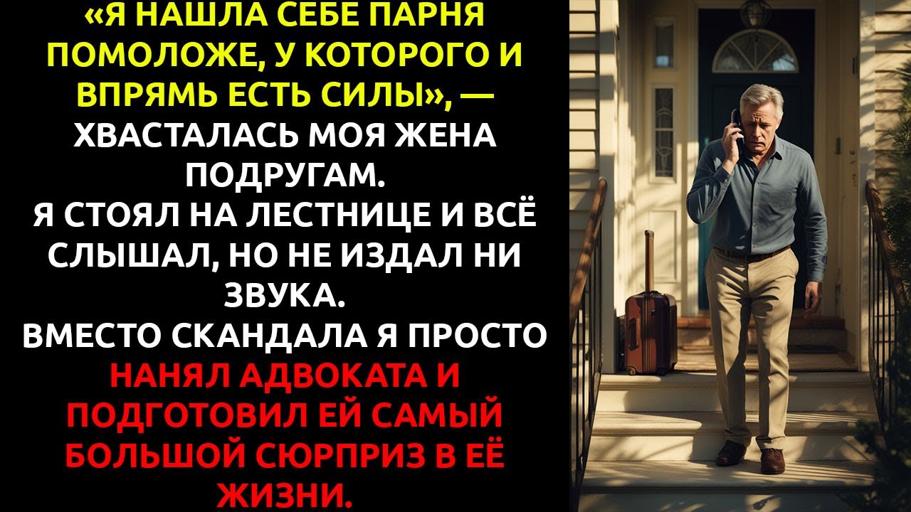 Моя жена хвасталась молодым любовником — и НЕ ЗНАЛА, что я уже нанял детектива.