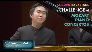 Cliburn Backstage Features: The Challenge of Mozarts Piano Concertos