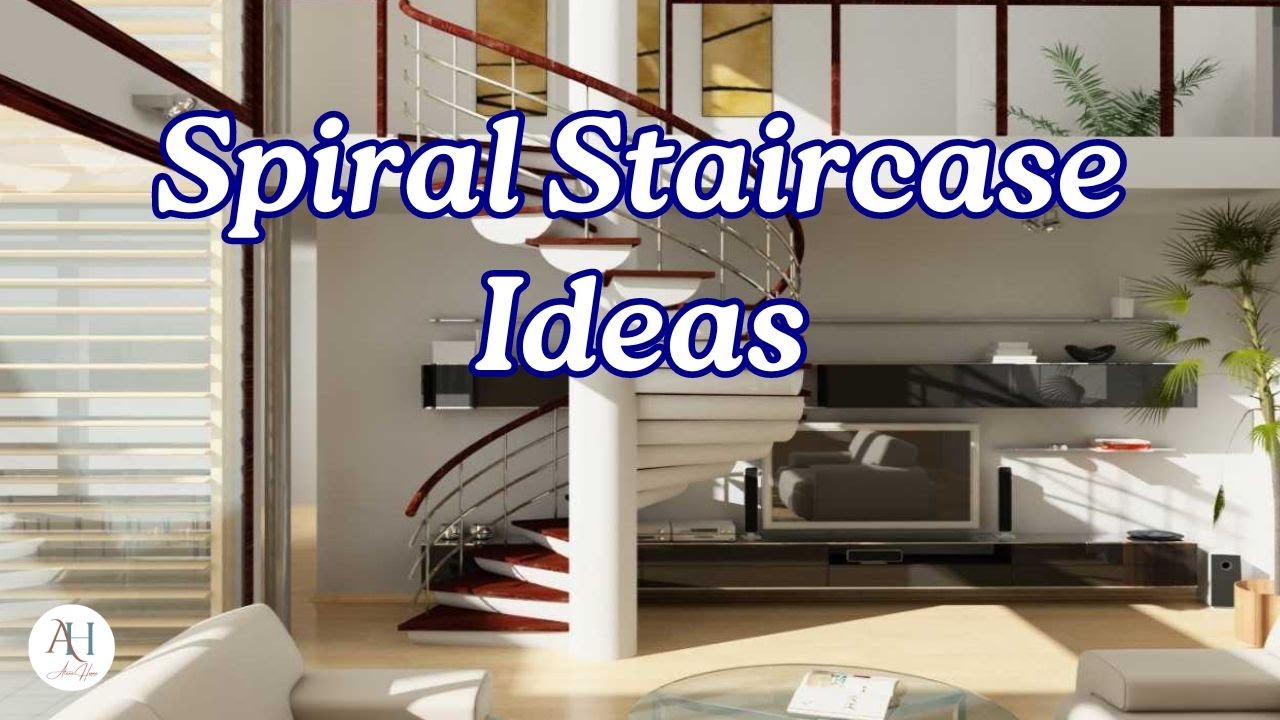 Spiral Staircase Ideas for Small Home Spaces - YouTube