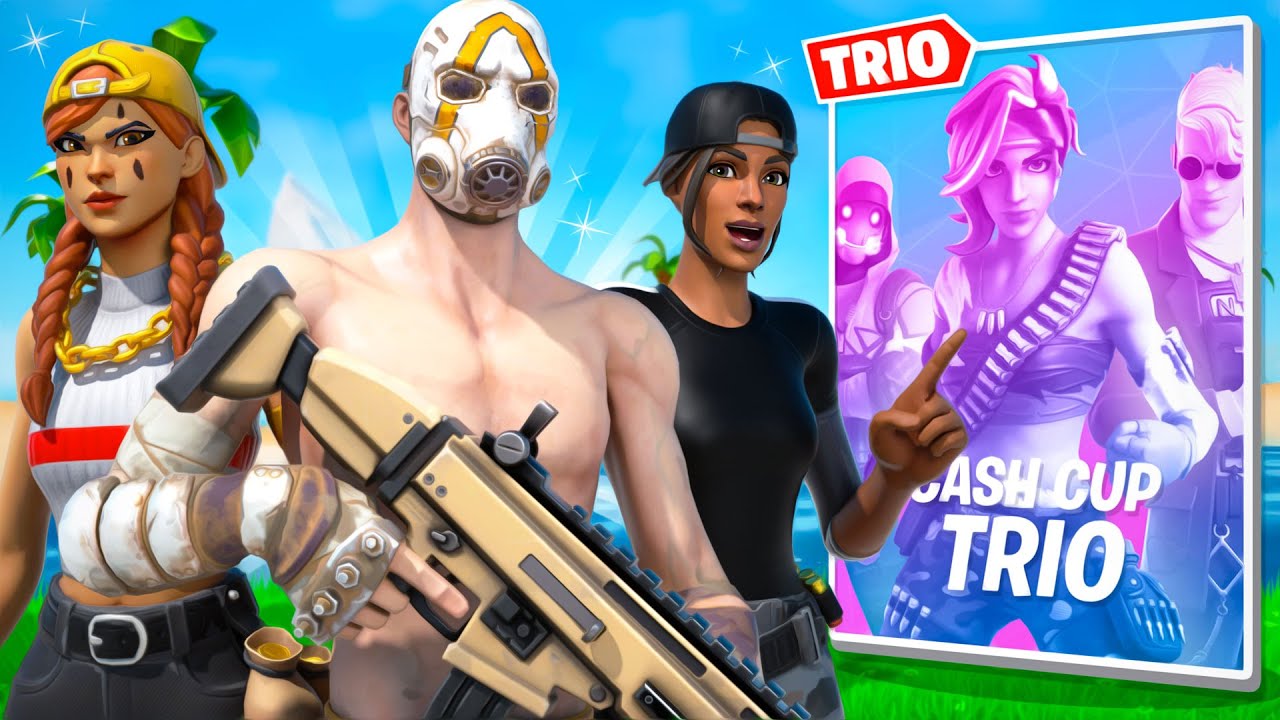 Je clutch 2 fois les fin de zone en Trio cash Cup !! - YouTube