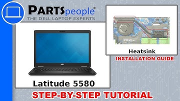 Dell Latitude 5580 (P60F001) Heatsink How-To Video Tutorial