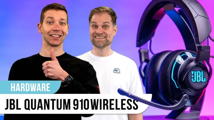 JBL | Quantum 910 Wireless gaming headset with Hi-Res audio and NC - YouTube