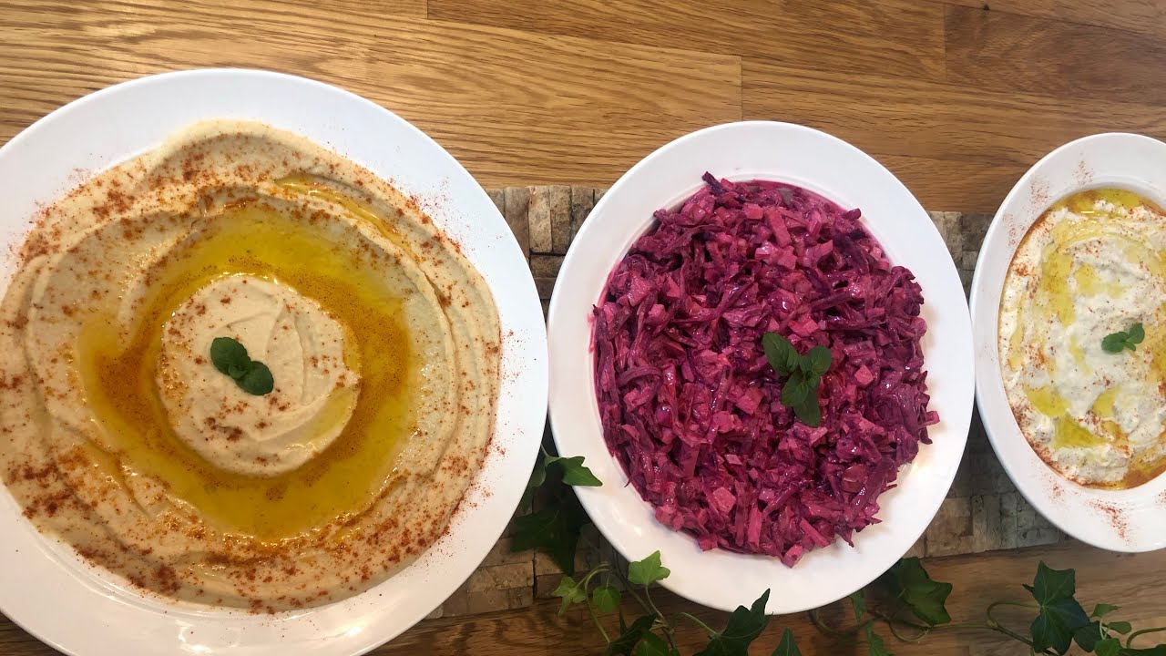 ٣ جۆر لە زەلاتە/ مقبلات بەئاسانترین شێوە/ Sallader 👌