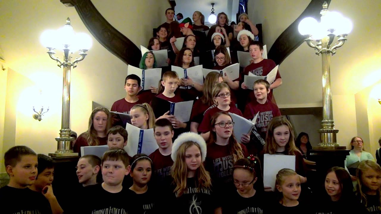Montesano High School Choir sing "Frosty the Snowman" & "Rudolph" YouTube