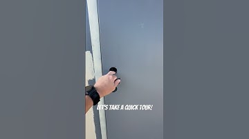 Let’s Take a Quick Tour of this Office Build #shippingcontainerhome #tinyhome #shippingcontainer