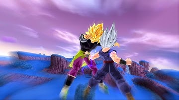 Gohan Beast VS Broly (BDS) SSJ | DBZ Budokai Tenkaichi 4 Beta 13.2 [60FPS]