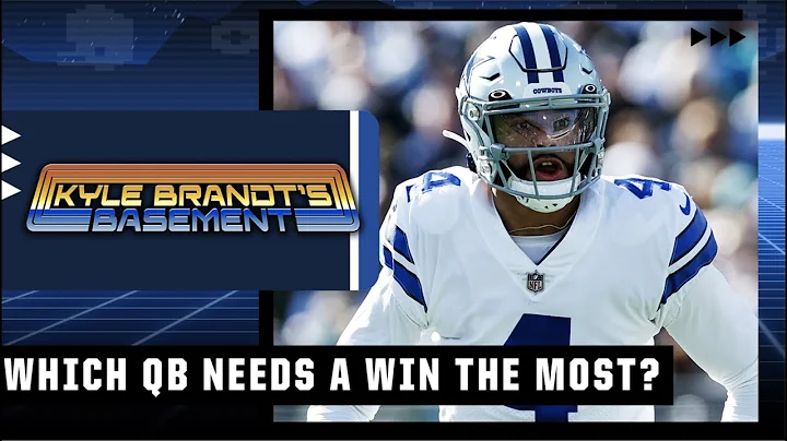 Dak Prescott? Daniel Jones? Zach Wilson? Which QB needs a win?! | Kyle Brandts Basement