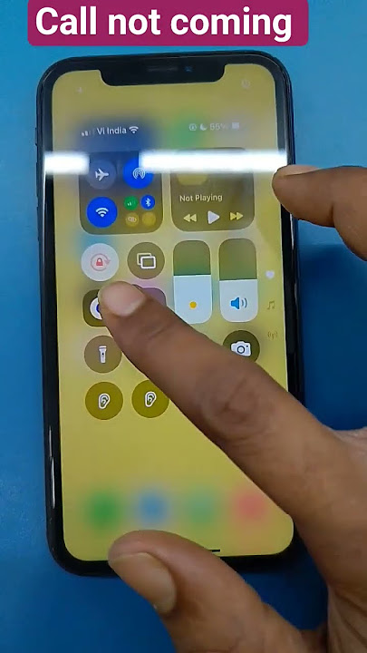 Most of iPhone users facing this problem Incoming call not showing 🚫 not ringing the phone #iphone