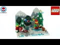 LEGO 40564 Winter Elves Scene Speed Build