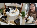 Aaj Mila Urgent Cake Order | Semi Fondant Cake Decoration | Satisfying Cake Design | 