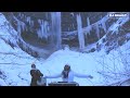 Chris IDH feat.Kwezi -  Buya, Romily (edit) with Siim Koppel on drums under Frozen Valaste Waterfall