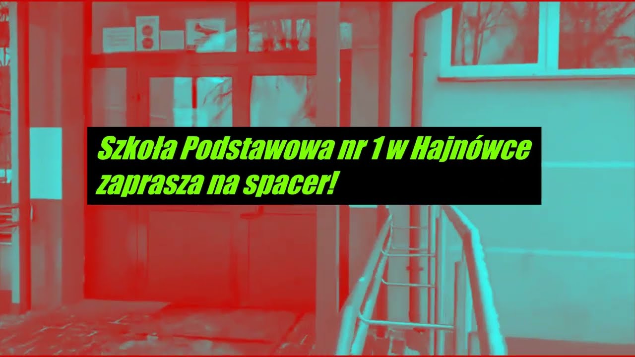 Szkoła Podstawowa Nr 1 w Hajnówce zaprasza na spacer