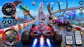 F1 Fastest Ultimate Formula Car Racing Stunts 3D - Impossible Mega Ramp GT Car 3D  Gameplay P4 screenshot 4