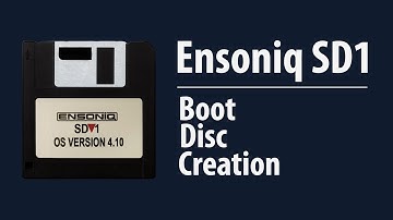Ensoniq SD1 Boot Disc Creation