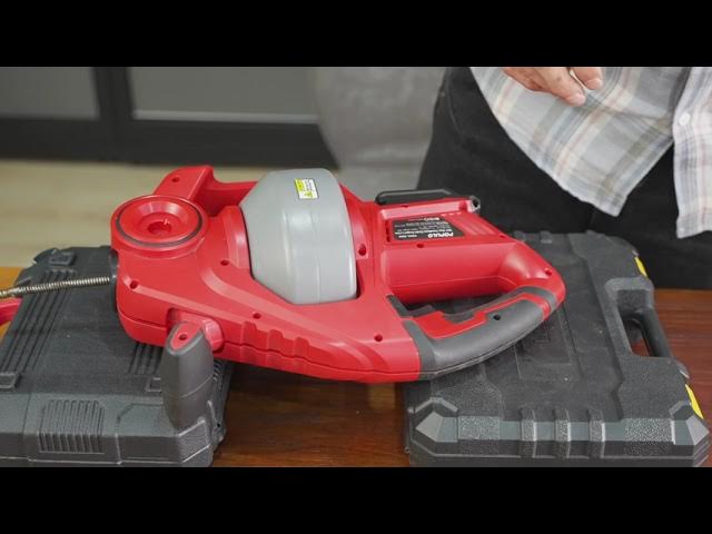 Bauer 20V Cordless Automatic Feed Drain Cleaner - Tool Only