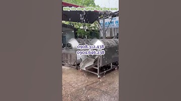 BỘ ĐÔI - MÁY RỬA CÔNG NGHIỆP DẠNG LỒNG QUAY - MÁY RỬA CỦ QUẢ, DƯỢC LIỆU, THỦY HẢI SẢI, THỰC PHẨM