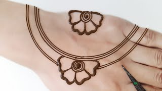 New Style Mehndi Design 2020 Back Hand - Latest Stylish Henna Design For Beginners | Mehdi Ka Design