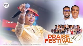 Yadah's Extraordinary Ministration at Praise Festival Asaba 2023 | LIFE OF FAITH GOSPEL ASSEMBLY