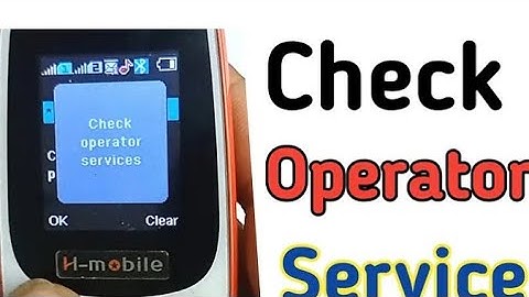 how to disable check Operator service on small phone
