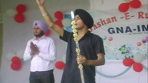 GNA IMT (Perfornamce by Amarjit singh on Farewell Party 2010)