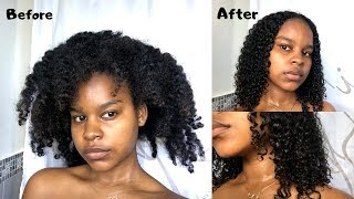 Curly Natural Hair Wash Routine Disha S