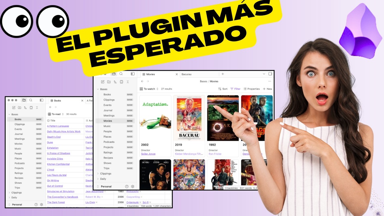 Obsidian Bases al rescate!! El Plugin más esperado de Obsidian ya está aquí