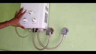 Gas geyser installation | water heater fitting | YK Electrical