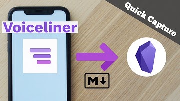 Voiceliner App - Quick Capture Tool that works with Obsidian & Logseq