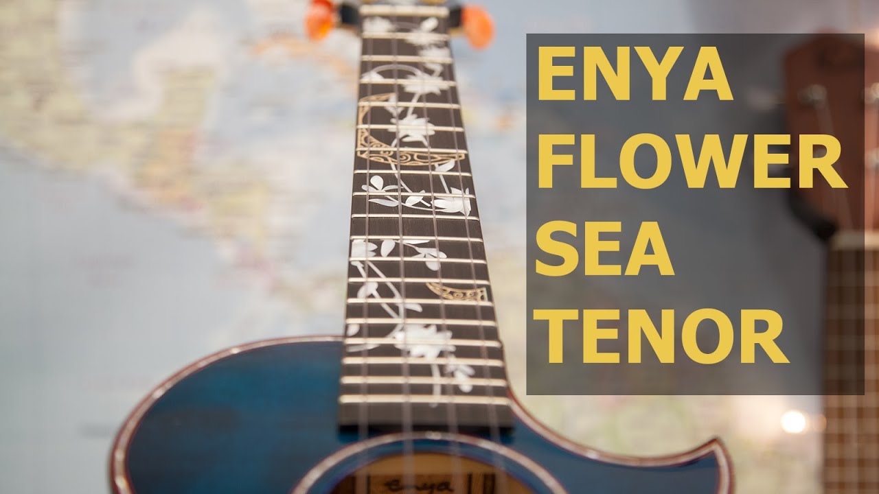 Enya EUTFeatherSea All Solid Maple Tenor Ukulele Demo YouTube