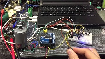 IBT2 power DC motor driver in work with Arduino