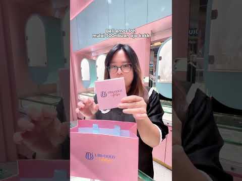 Gen Z dengan perhiasan emas UBS Gold Lifestylenya #ubsgoldlifestyle