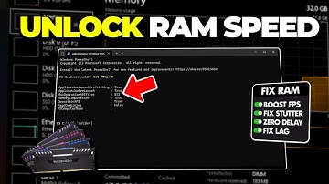 Your RAM Is KILLING FPS – Fix Stutters & Boost Performance NOW!