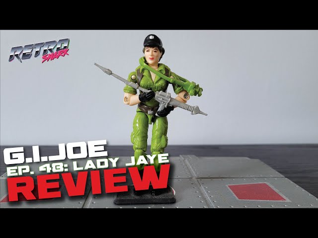 G.I. JOE Lady Jaye (1985) Action Figure Review [Episode 48