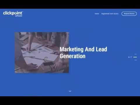 ClickpointPartner Scrollable Fullscreen Website