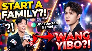 'Would You Ever Start a Family?' Xiao Zhan Was Asked — Wang Yibo's Name Suddenly Entered the Story.