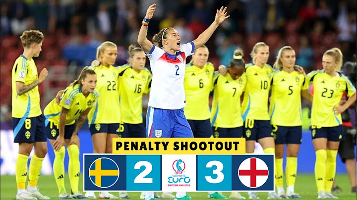 Sweden vs England (2-3) Full Penalty Shootout | UEFA Women's Euro 2025 Highlights