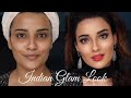 STEP BY STEP RETRO INDIAN GLAM MAKEUP LOOK | IN HINDI | SMOKEY EYES | SUGAR