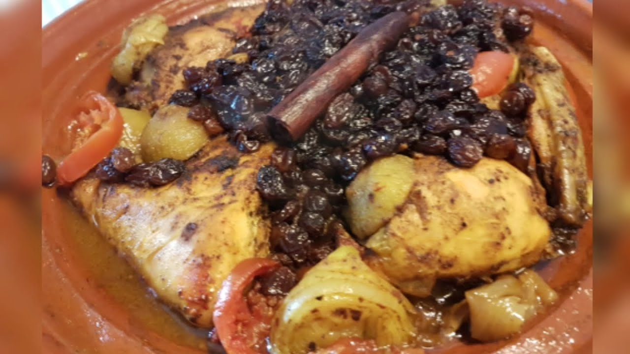 Tajine marocchino con pollo, e uvetta !#79