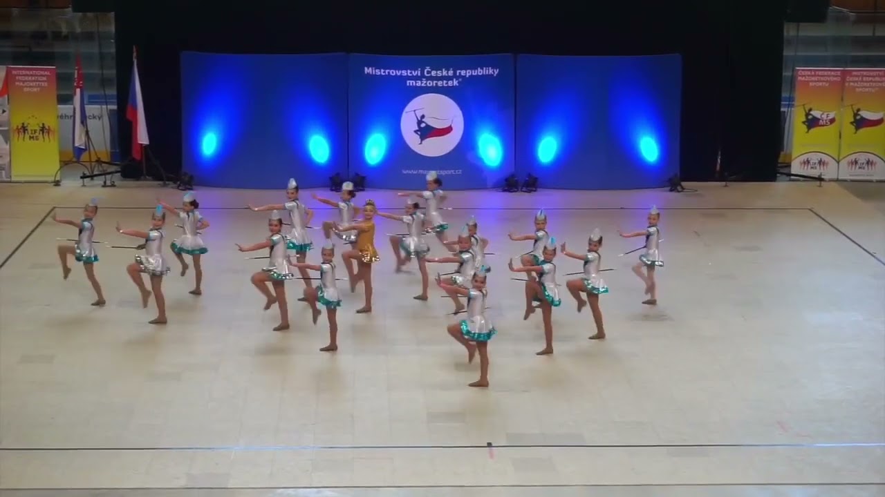 MK BALLERISIMO Hlučín - sestava bat babykadetky 2025