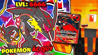 JACKVN SỞ HỮU THẺ BÀI POKEMON ÁC QUỶ CẤP 6666 TRONG MINECRAFT*THẺ RAYQUAZA, ETERNATUS,  DARKRAI