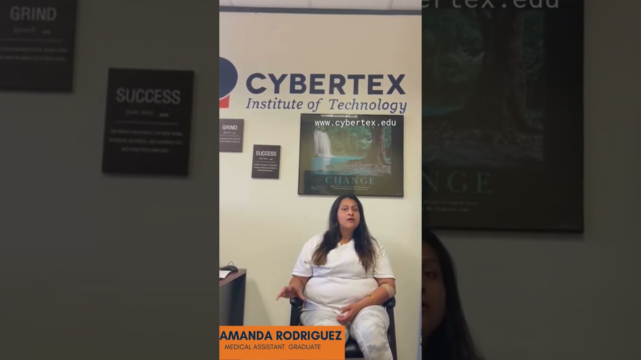 Medical Assistant Graduate Shares Her CyberTex Journey 🎓