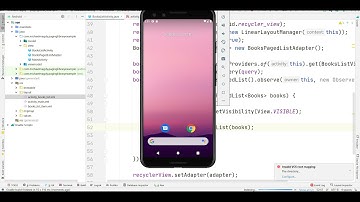 Android Paging Library tutorial Part 3 How to set emptyview if pagedlist returns null or has no data