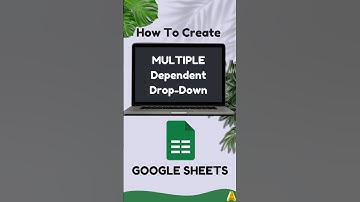 🙀 The Secret to Creating Multiple Dependent Drop-Downs in Google Sheets – So Simple! #googlesheets