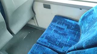 part 3 riding on Golden dragon XML6125CC Dan Beer Sheva route 5 to negev mall (Voith gearbox)