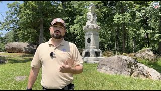 Monuments and Soldier Accounts on Culp's Hill: 159th Anniversary of Gettysburg